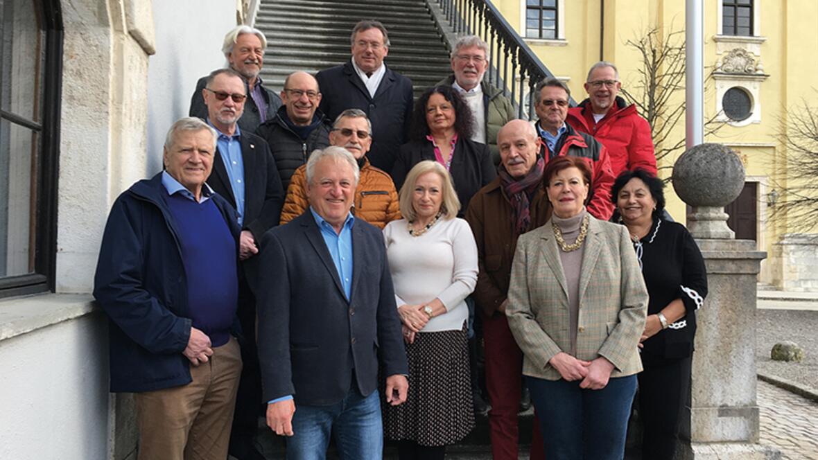 Mitglieder des Seniorenbeirats Gruppenbild Seniorenbeirat Neuburg