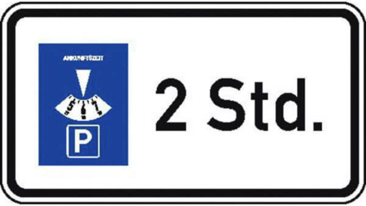 verkehrsschild-zusatzzeichen-parkdauer-2-std