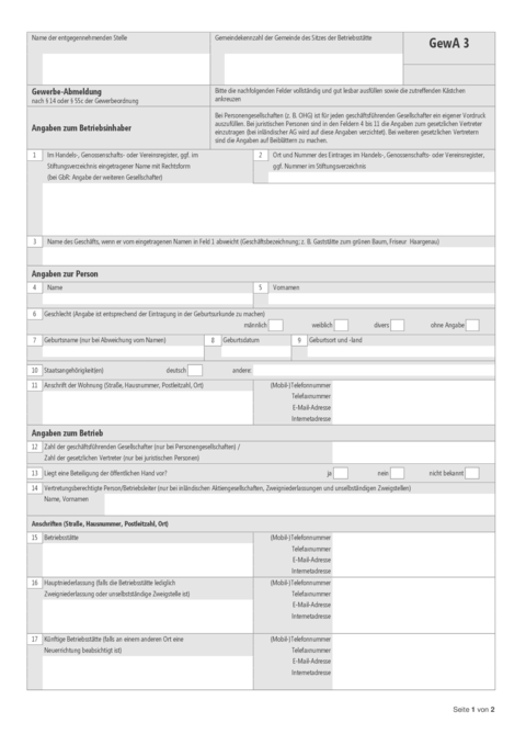 gewerbe-abmeldung-formular