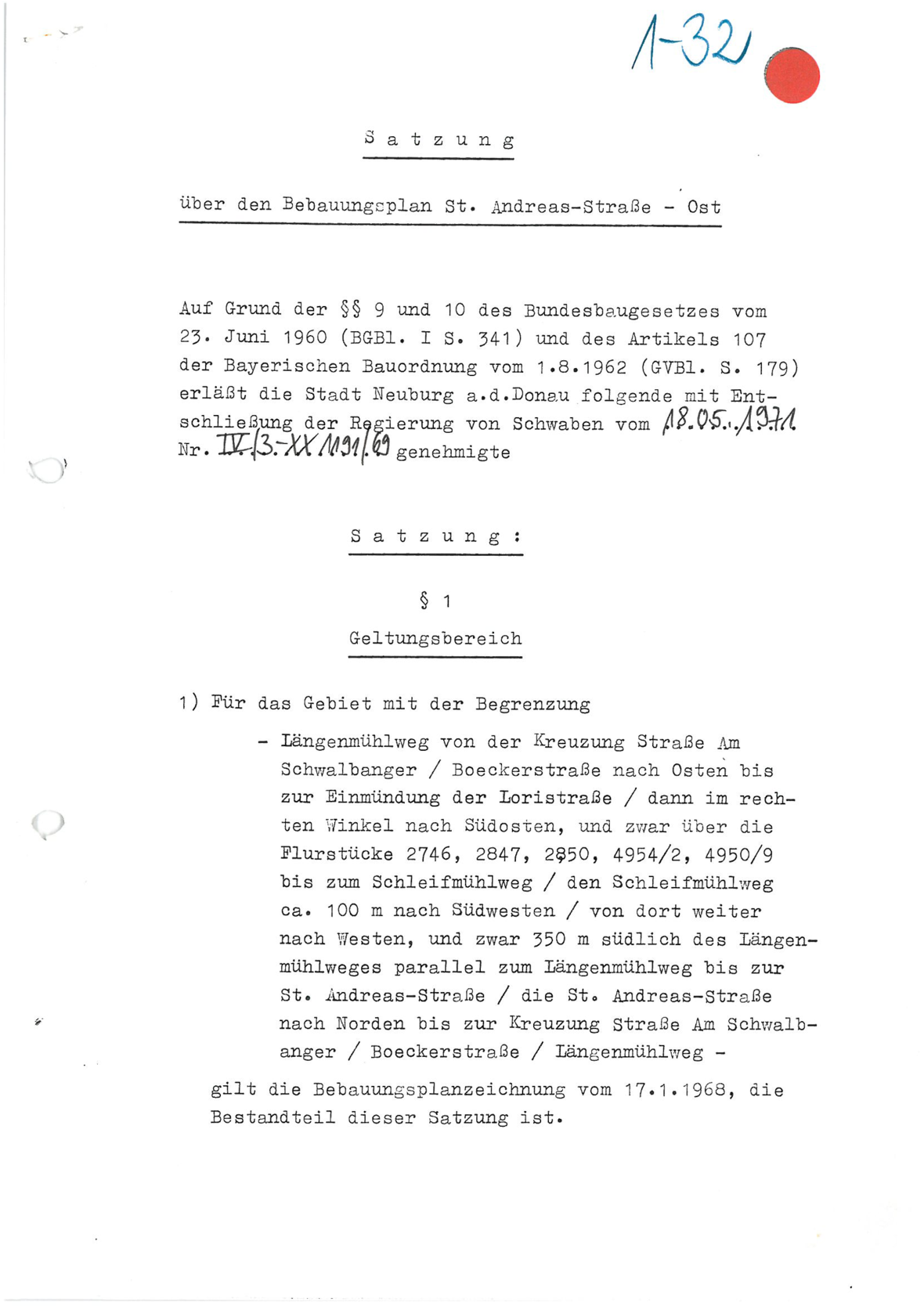 1-32-satzung