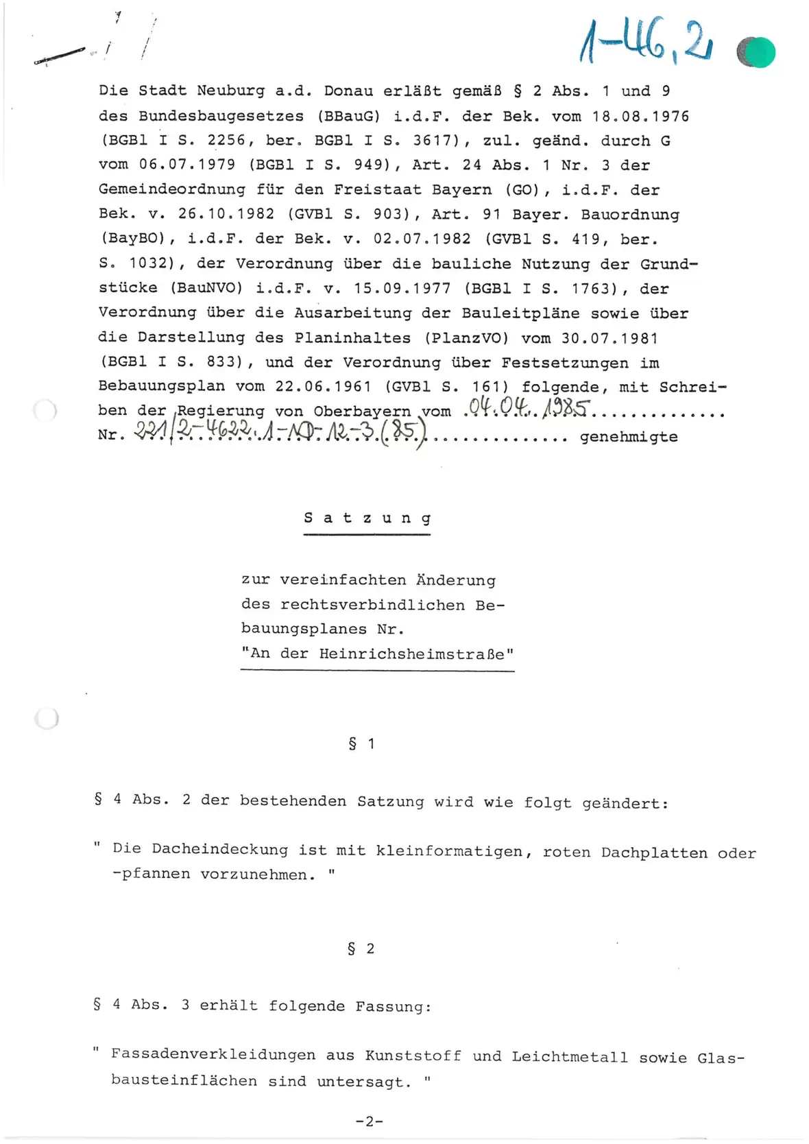 1-46-2-aenderung-satzung-nur-satzungsaenderung